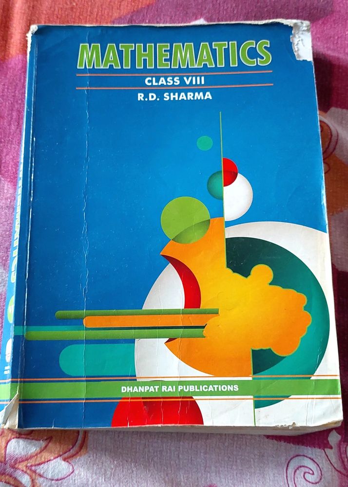 R.D Sharma Mathematics 2018 Reprint Class 8th