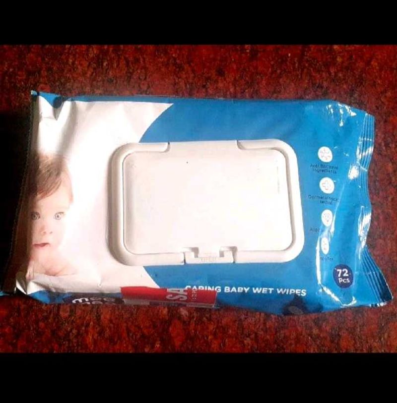Meemee Baby Wet Wipes 72 Pcs