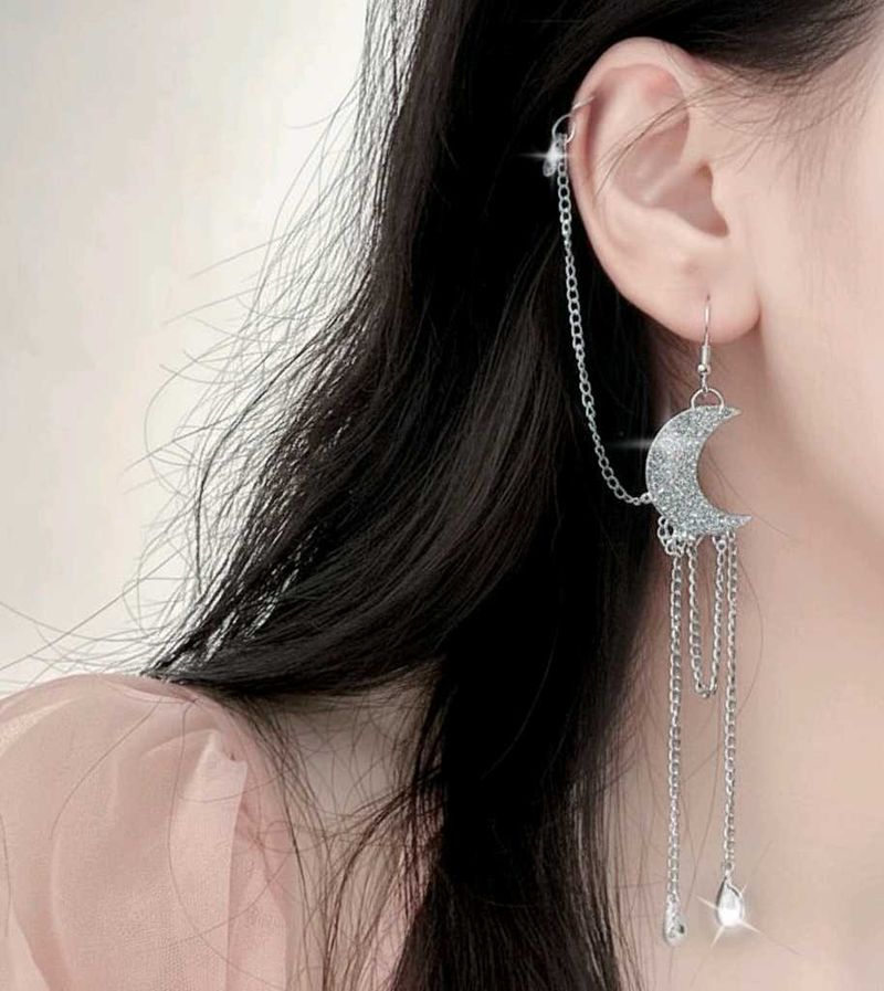 Fairycore Moonstone Earcuff Earrings For Princess