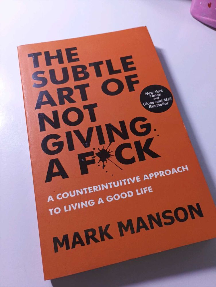The Subtle Art of Not Giving
