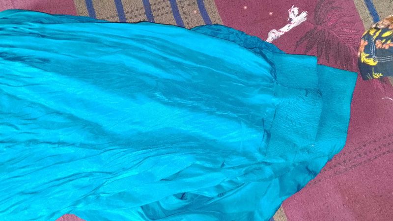 Teal Embroidered Salwar Suit