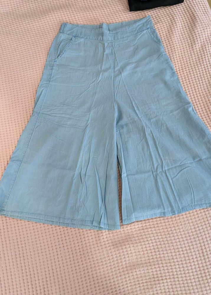 Light Blue Culottes