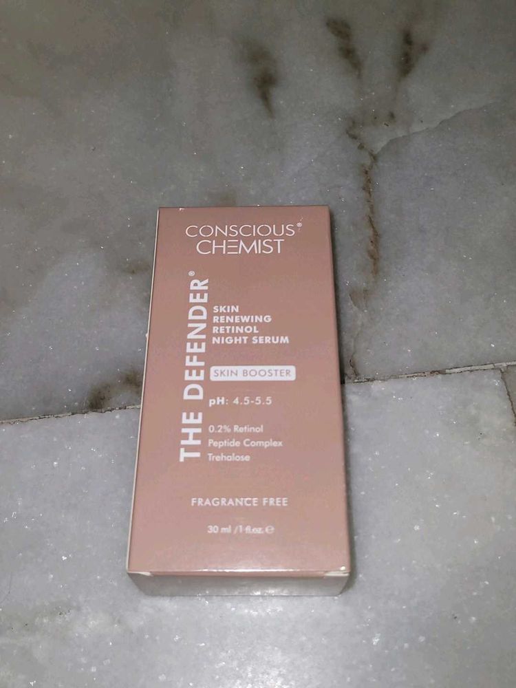 Conscious Chemist &#39;The Defender&#39; Retinol Serum