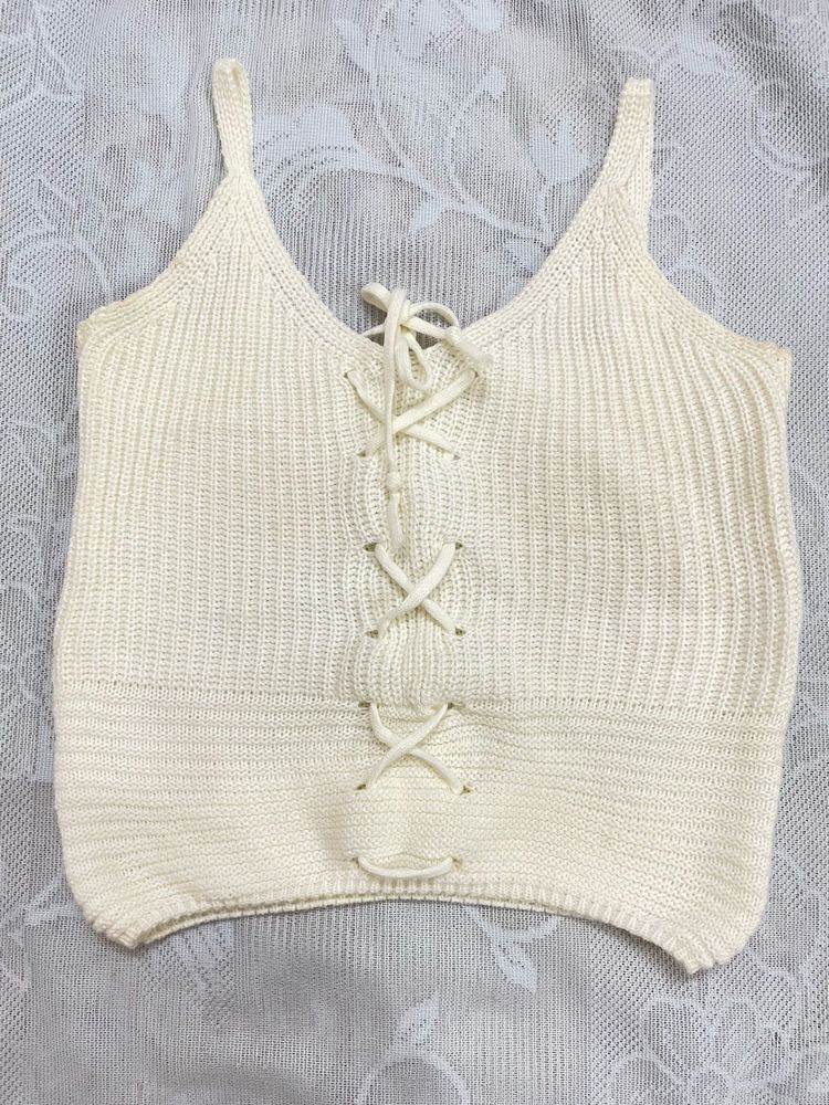 Sleeveless Crop Top
