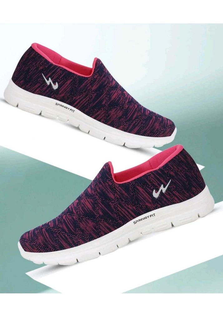 Campus Knit Slip-On Sneakers