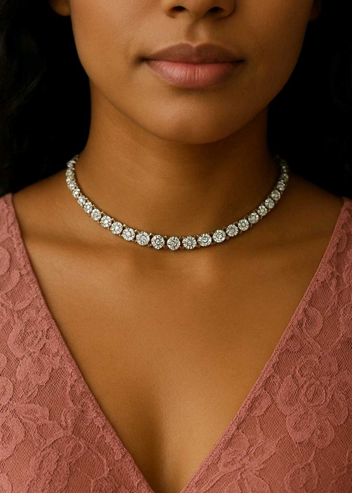 Sparkling Crystal Necklace