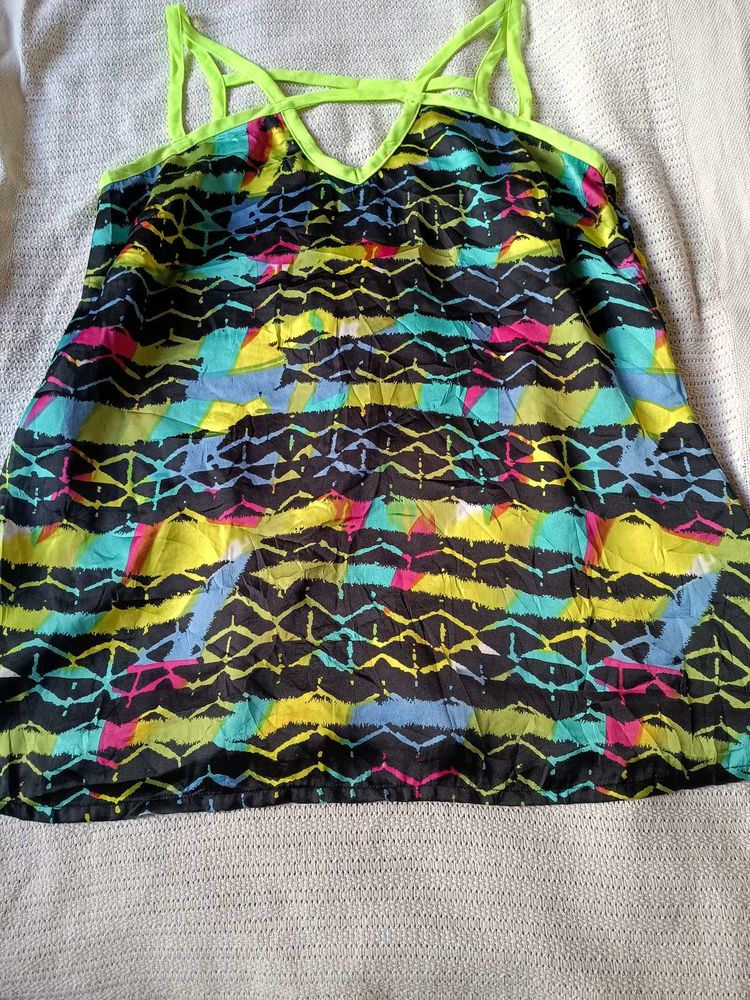 Colorful Patterned Tank Top