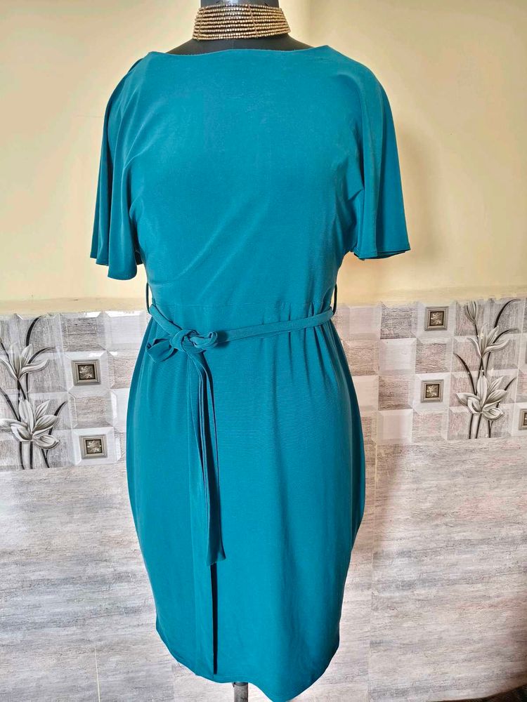 BOGO🎁Buy One Get 1 Free🎁Elegant Teal Dress