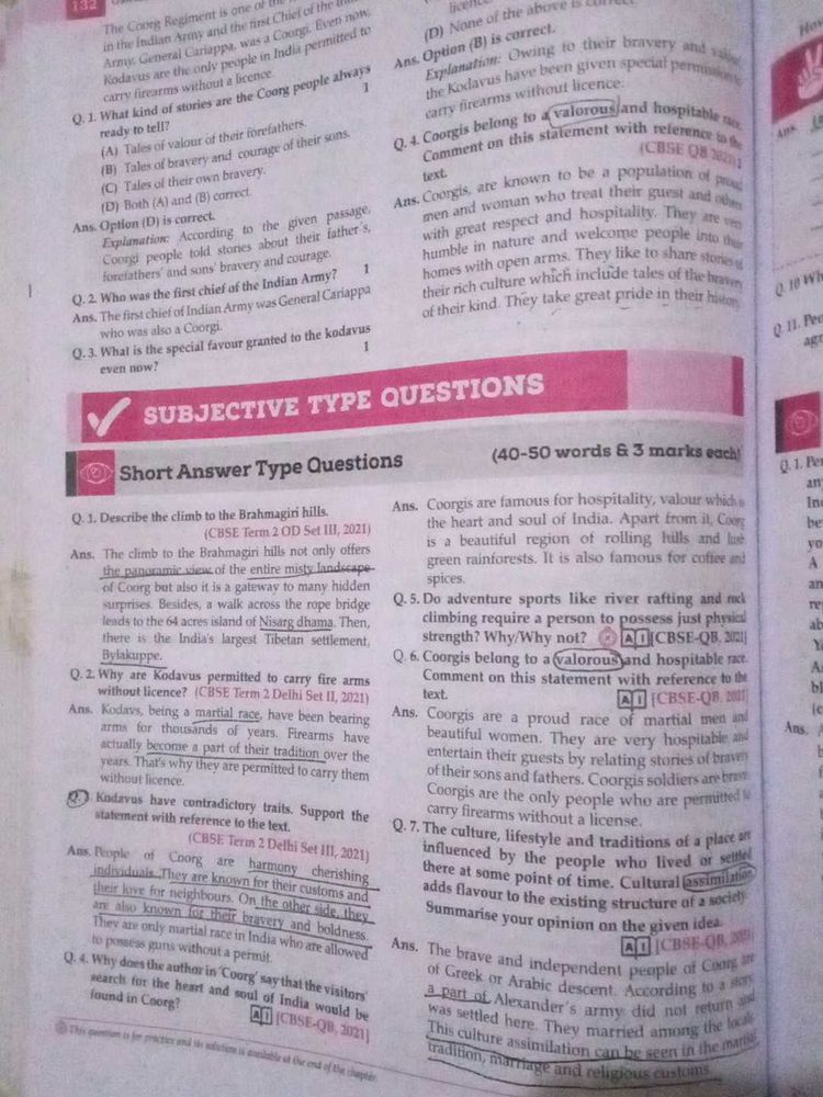 Oswaal Class 10 English Question Bank