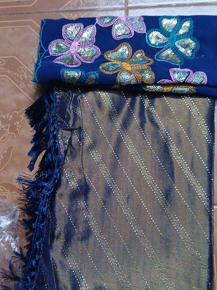Elegant Blue Dupatta