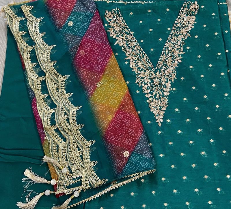Unstitch Dabka Suit