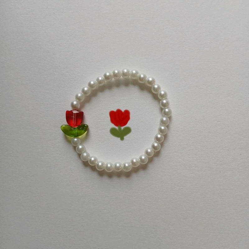 Pearl Tulip Bracelet (Set Of 2)