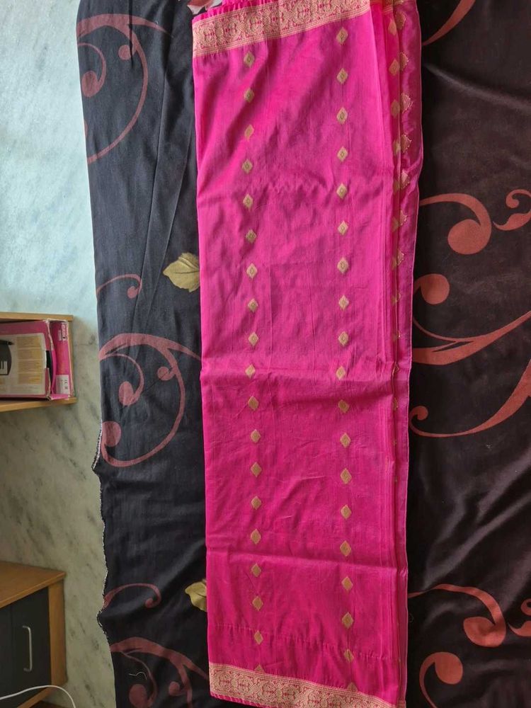 Pink Saree