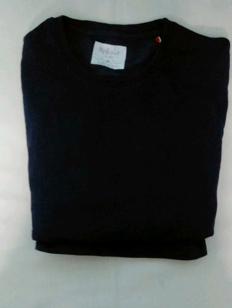 Navy Blue Full Hand T Shirt