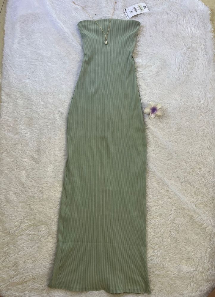 Green Tube Dress