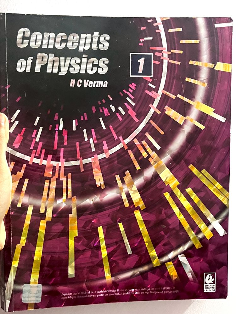 HC VERMA CONCEPTS OF PHYSICS PART 1