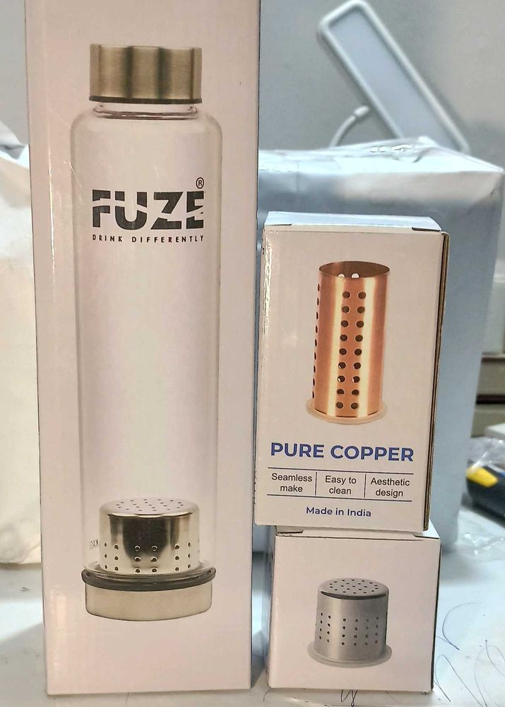 Fuze Infusion Bottle w/ Copper Infuser