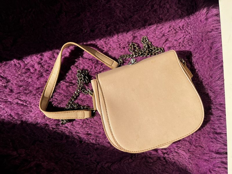 Peach Sling Bag