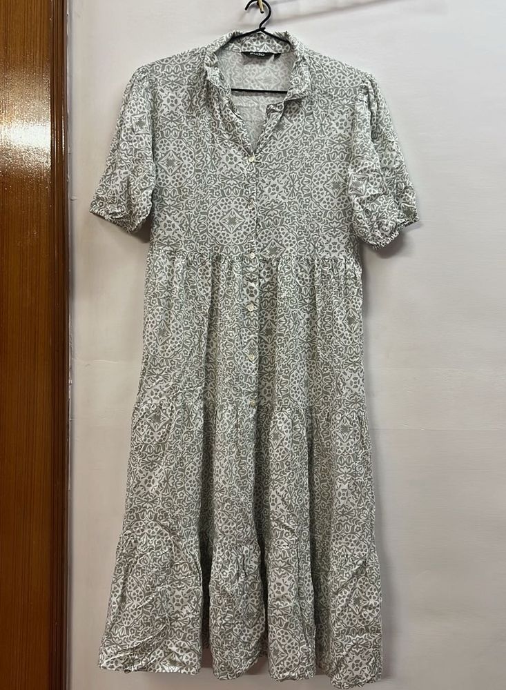 Zudio Tiered Midi Dress - Boho Chic