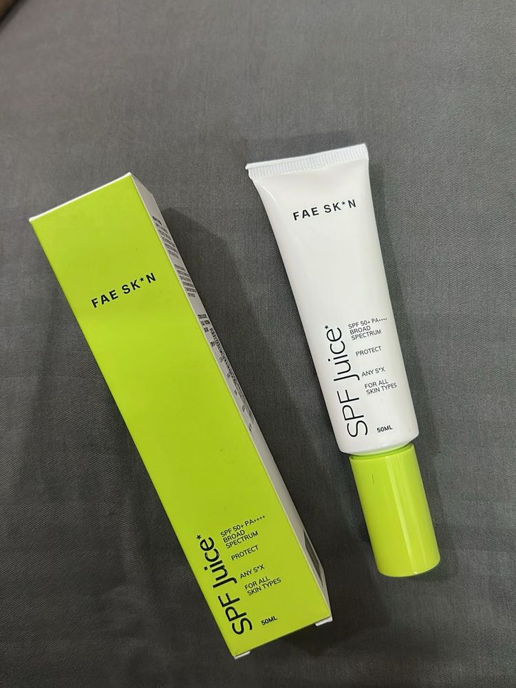FAE SK*N Sunscreen