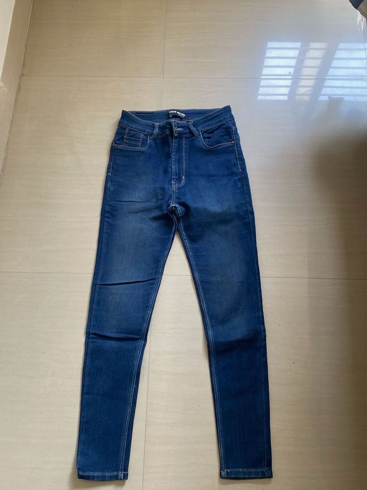 Blue Denim Jeans| stretchable