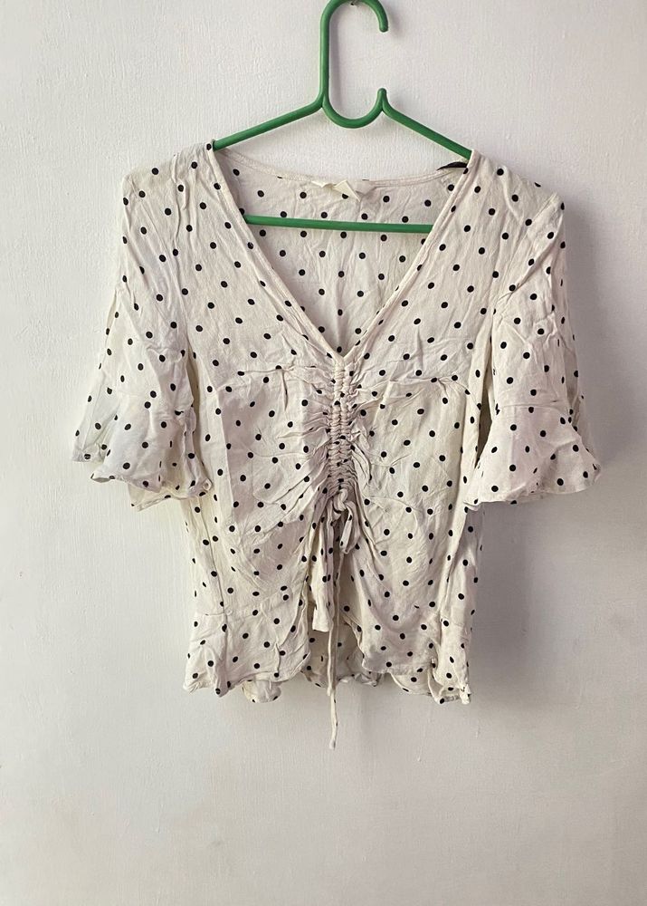 Polka Dot Blouse