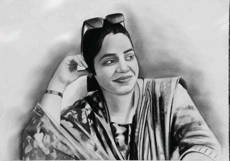 Custom Charcoal Portrait Art