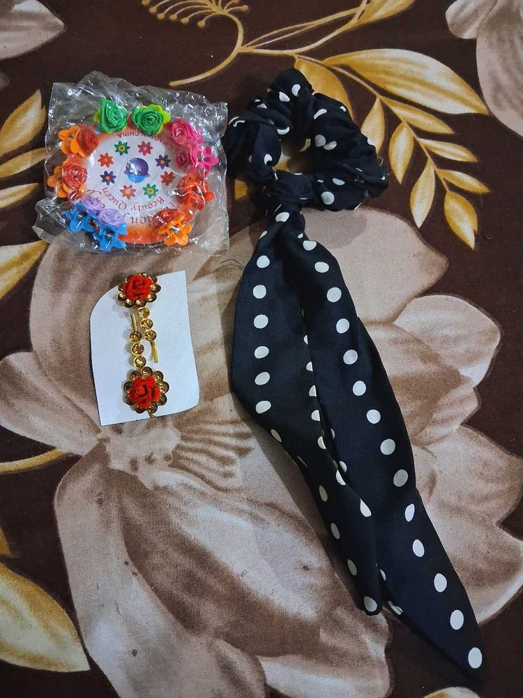 Hair Accessory Set (Combo of 3)