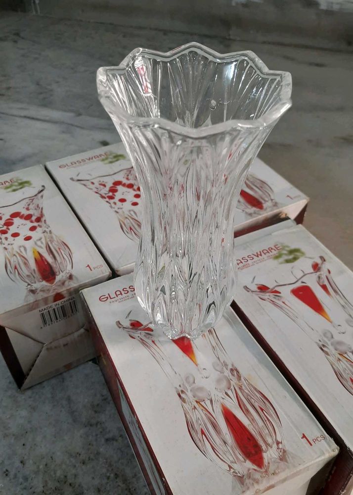 Crystal Flower Vase 2