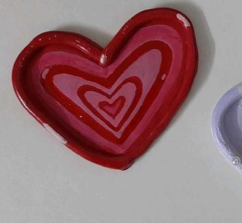 Heart-Shaped Trinket Dish