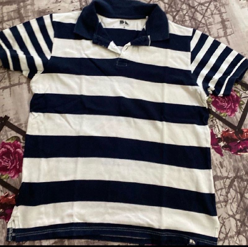 Striped Polo Shirt