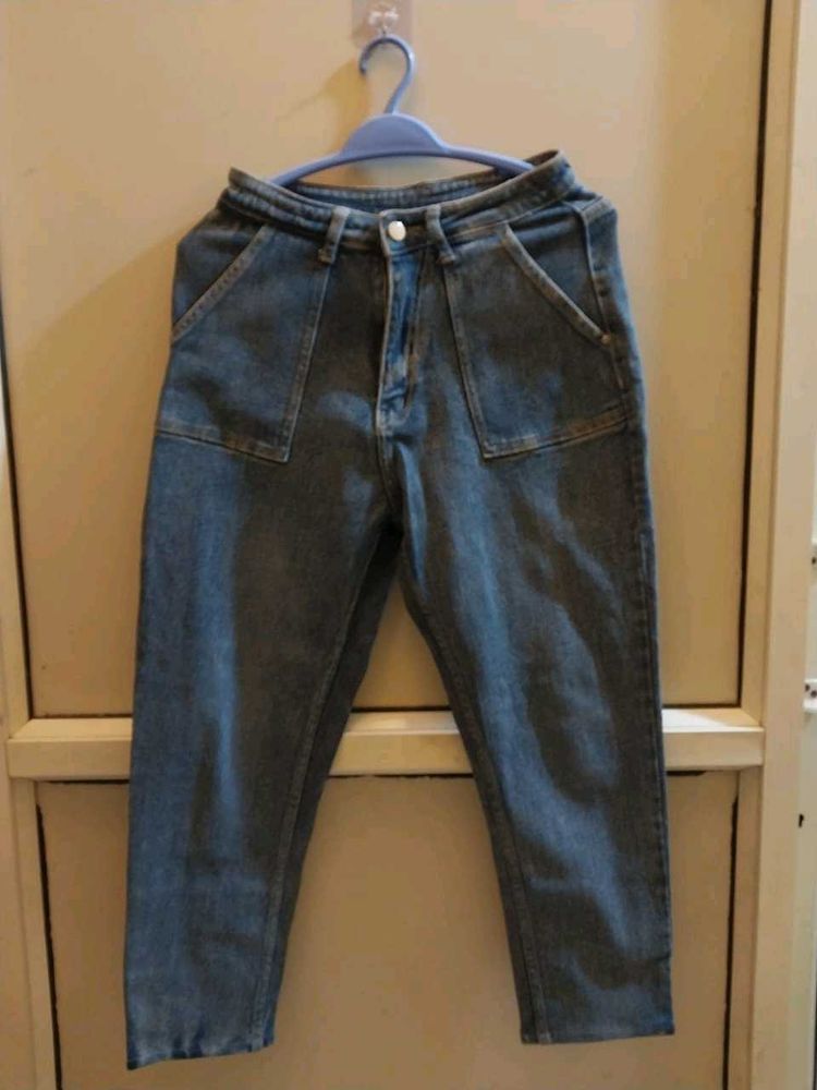 Stylish Blue Denim Jeans