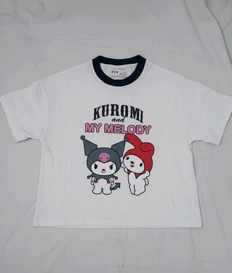 Kuromi &amp; My Melody Tee