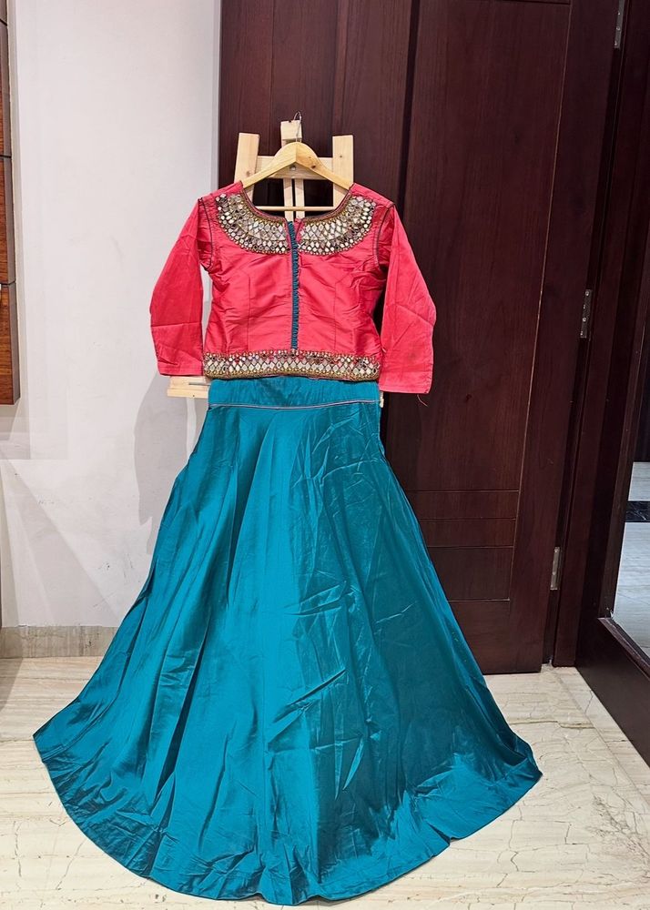 Embroidered Lehngha Choli Dress