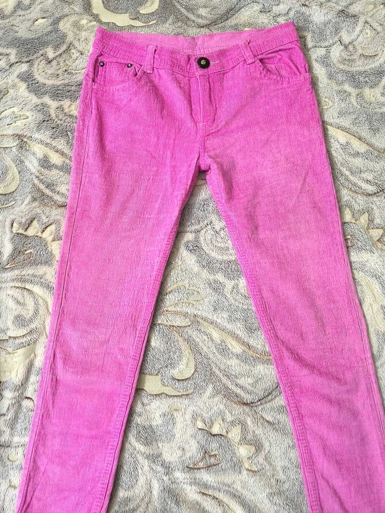 Pink Corduroy Pants