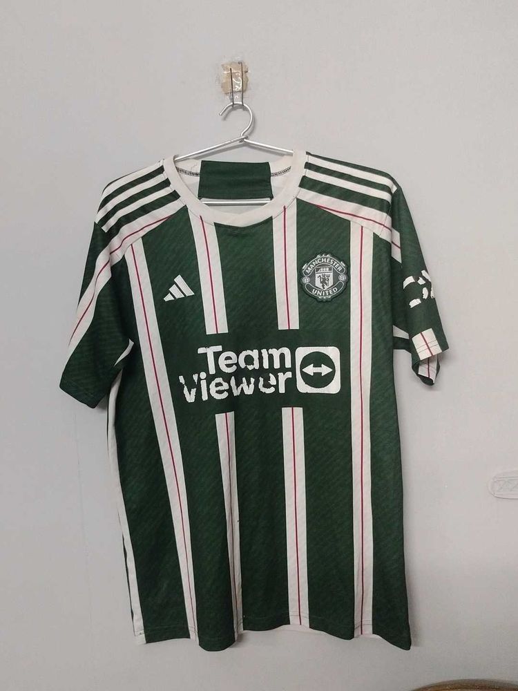 Adidas Size L Manchester United Football Jersey