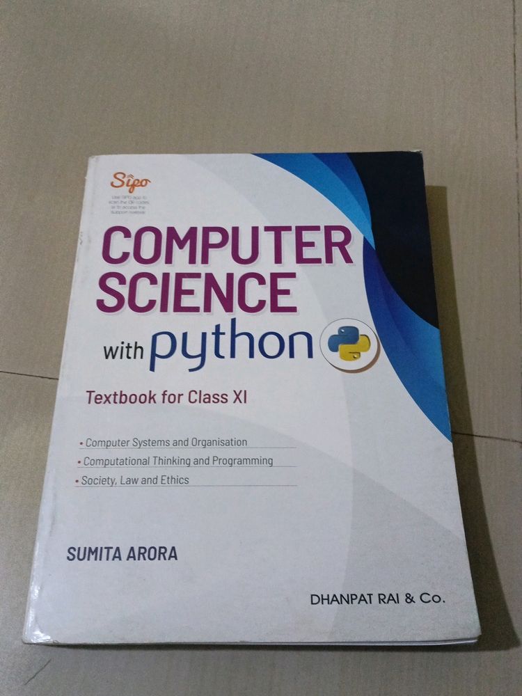 Class 11 Computer Science With Python