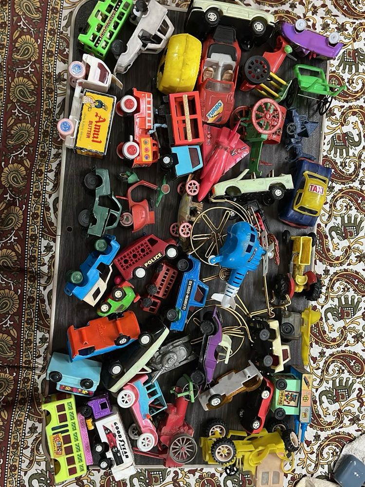 Vintage Toy Car Collection of 42