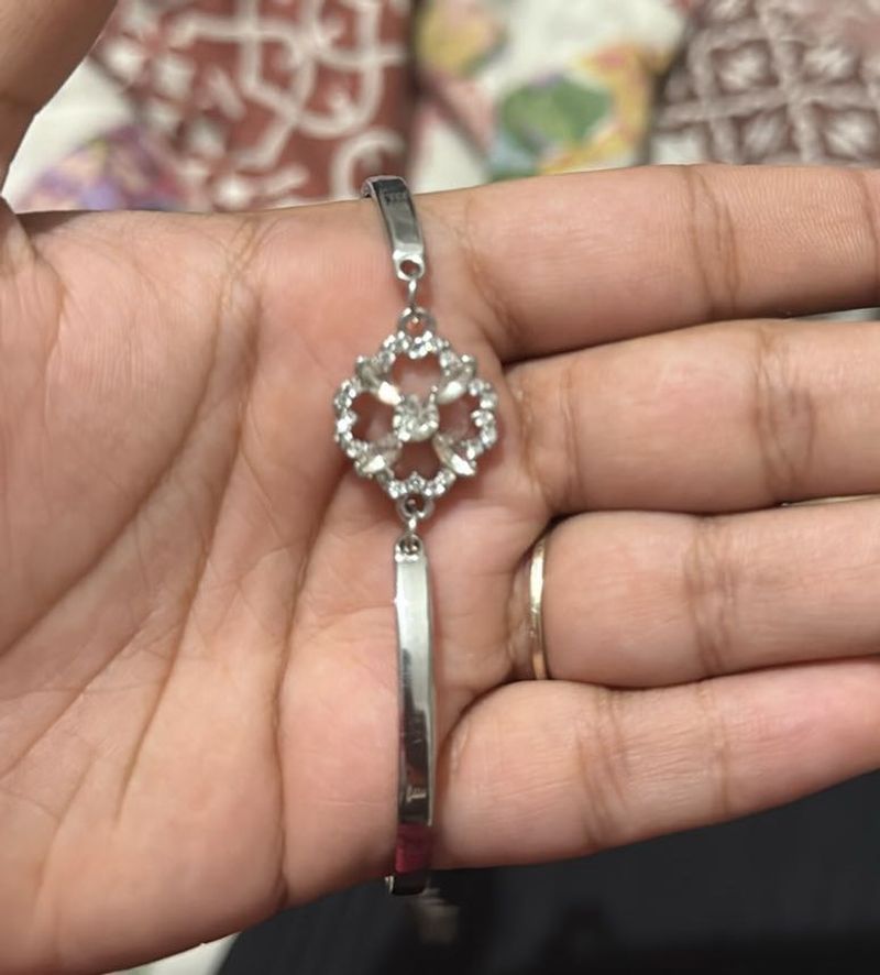 Flower Silver Bracelet