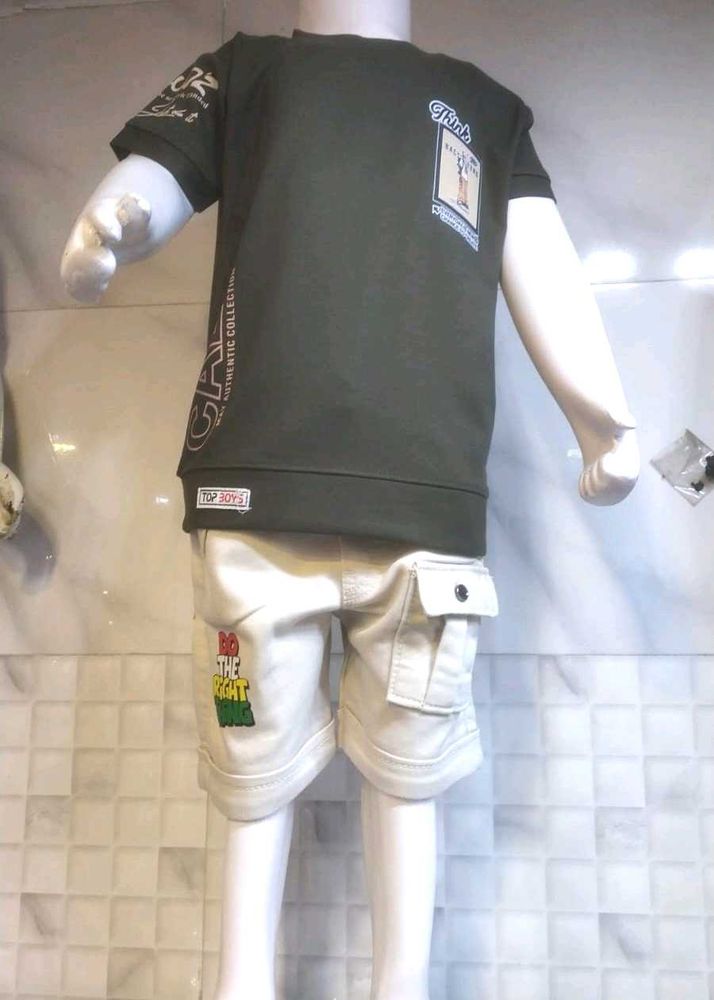 T-shirt And Short Combo