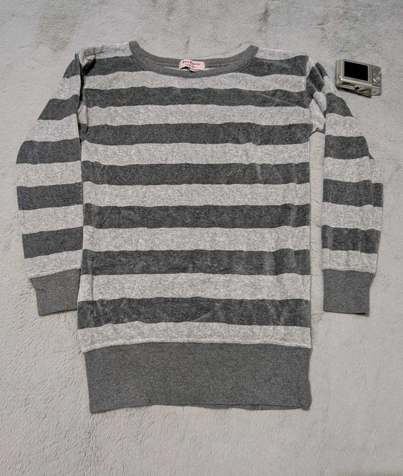 Juicy couture Striped Long Sleeve Top