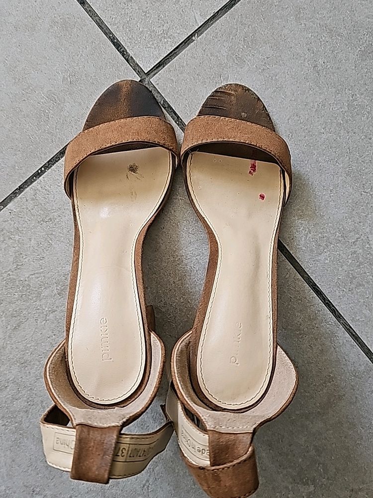Brown High Heels