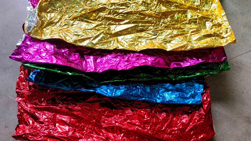 5 Pic Colorful Decorative Foils