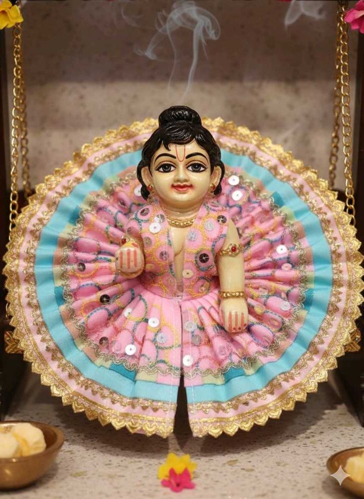Size5 Laddu Gopal Ji Dress