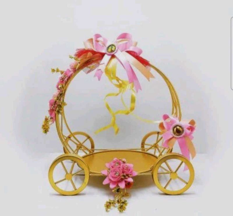 Engagement Platter Decorative Trolley