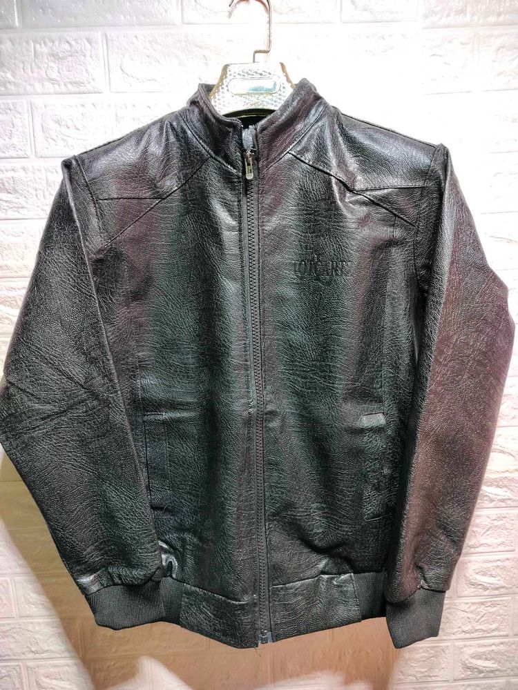 Stylish Black Leather Jacket