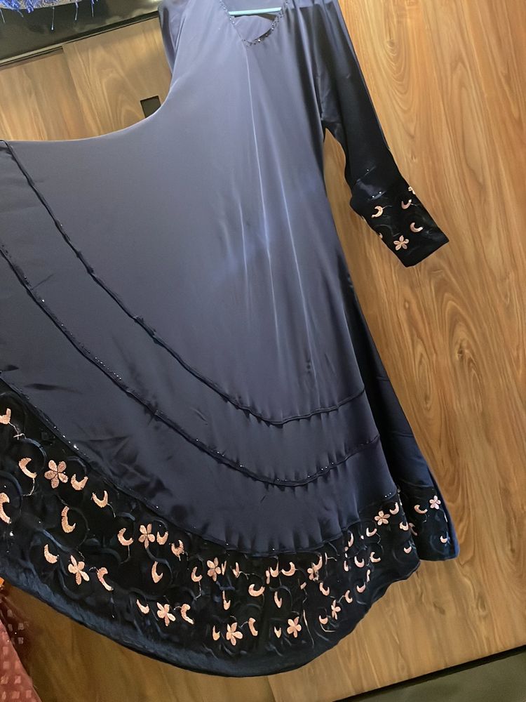 Blue Abaya