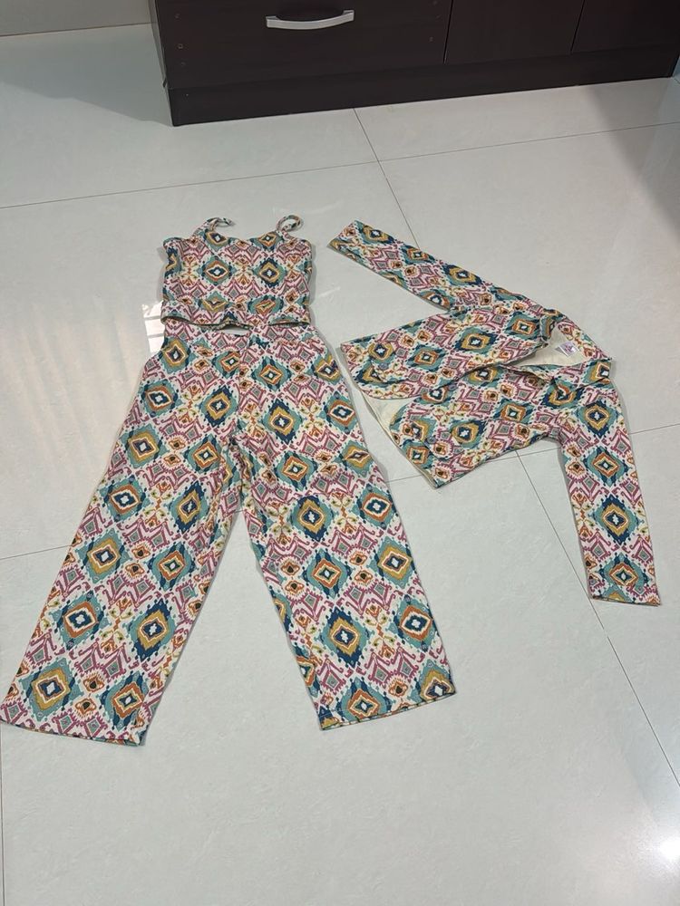 Patterned Co-ord Set