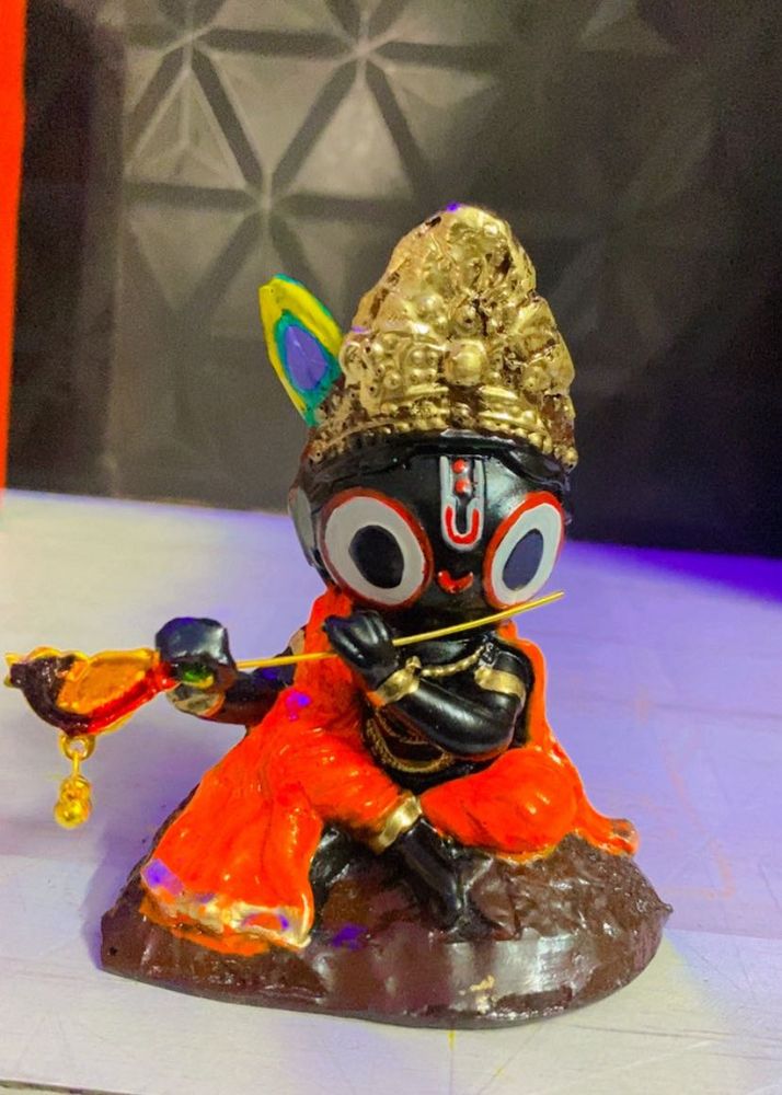 Jagannath Idol Showpiece for car dashboard