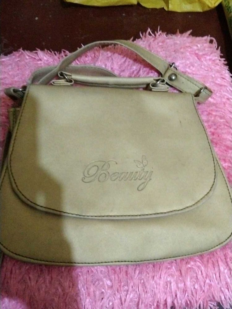 Beauty Handbag torn inside